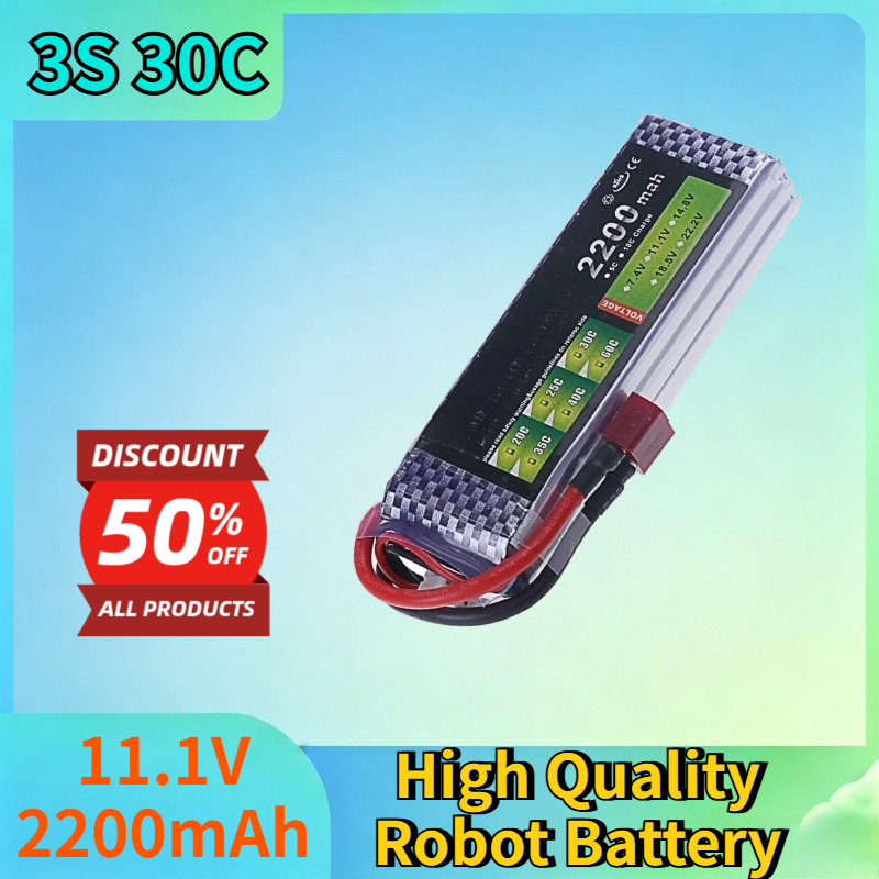 Drone Battery 3S - Nueva Batería Recargable Li-po 3S 30C