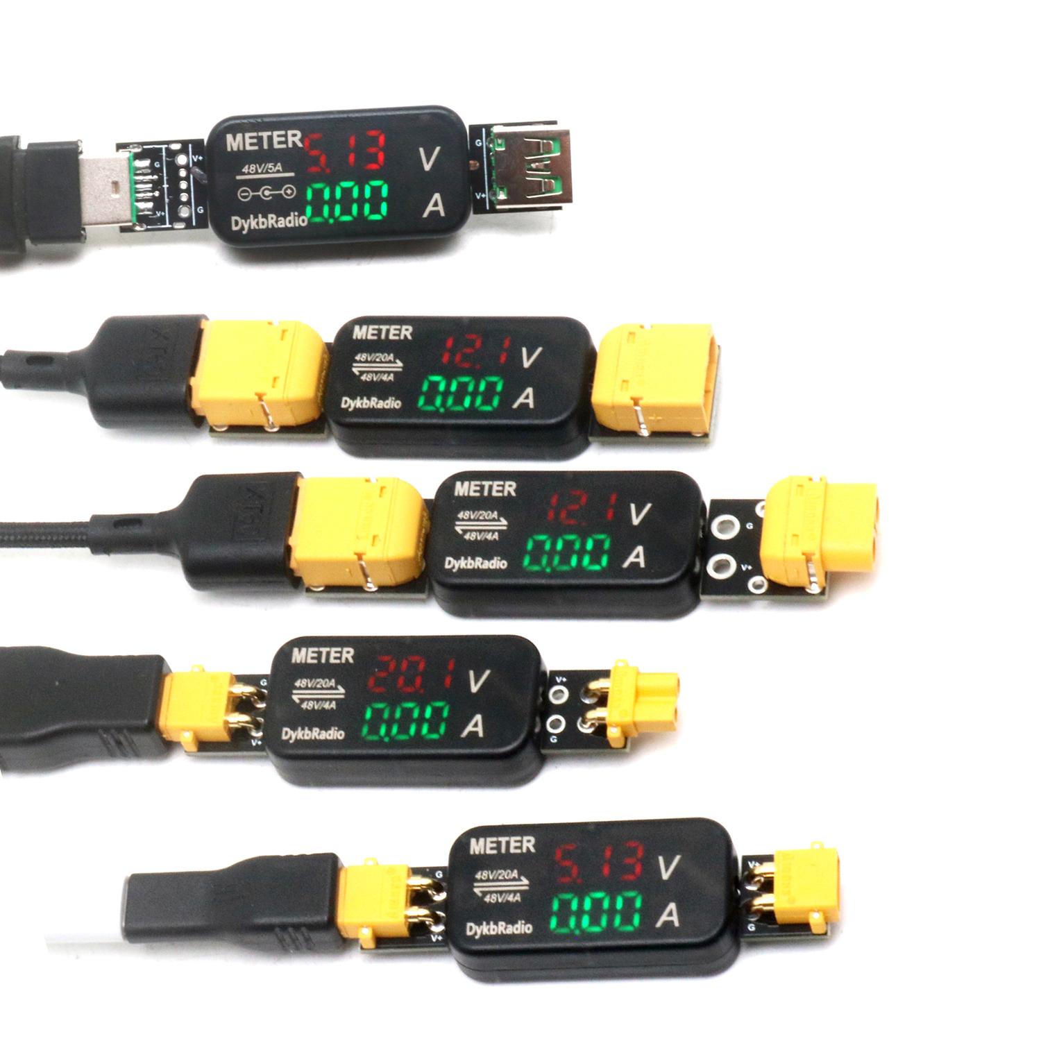Drone Battery Voltage Checker - Medidor de corriente de voltaje USB