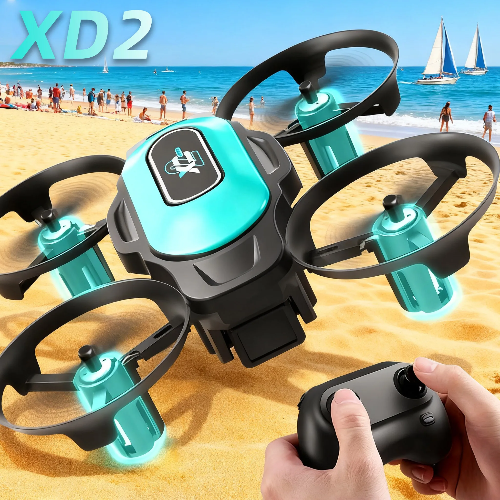 Drone Battery Box - Mini Dron XD2, 360 ° Acrobacias
