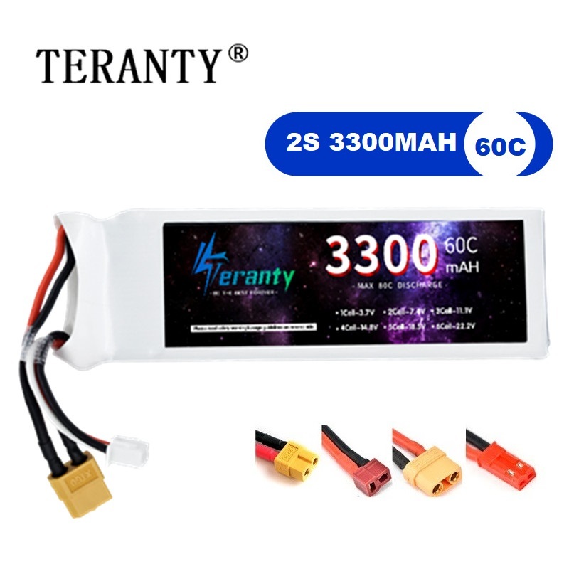 Drone Battery Lipo - Batería LiPo 2S 7,4 V 3300mAh