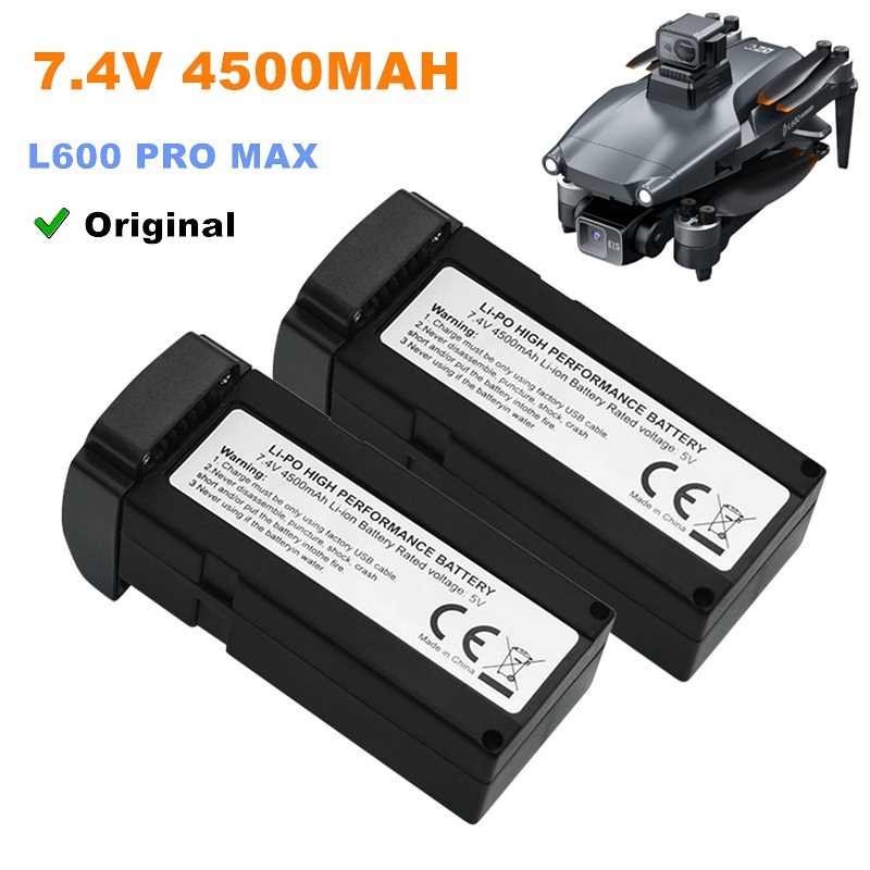 Drone Battery Li-Ion - 7,4 v 4500mah LI-PO batería L600