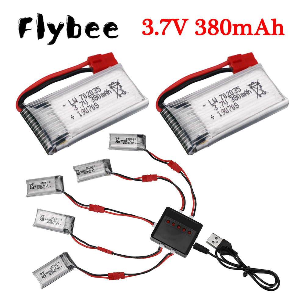 Drone Battery Lipo - Batería Lipo de 3,7 V, 380mAh