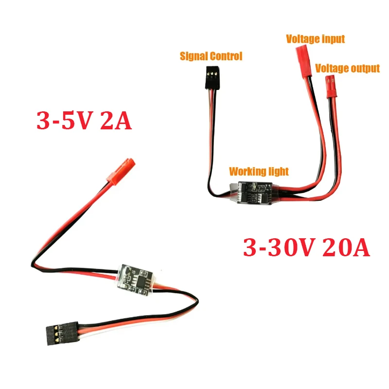 Drone Battery High Voltage - Interruptor Electrónico de Control Remoto de