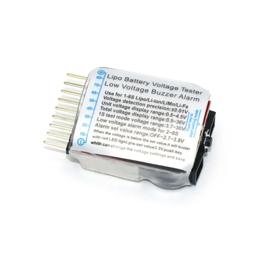 NEEBRC 5PCS 1S-8S Medidor de B - Drone Battery Alarm reseña y precio