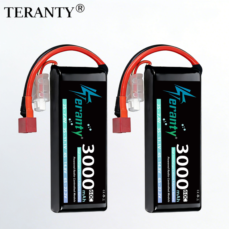 Batería Lipo TERANTY 2S 3000mA - Drone Battery 4S reseña y precio
