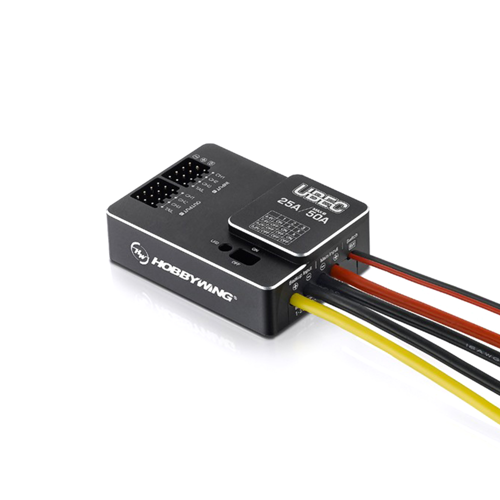Hobbywing UBEC 25A 3-18S 10A 2 - Drone Battery High Voltage reseña y precio