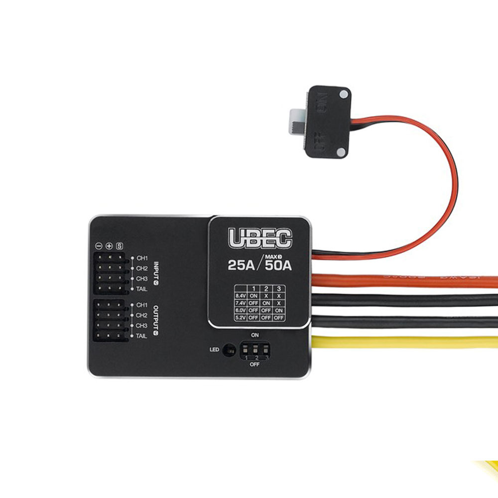 Hobbywing UBEC 25A 3-18S 10A 2 - Drone Battery High Voltage reseña y precio