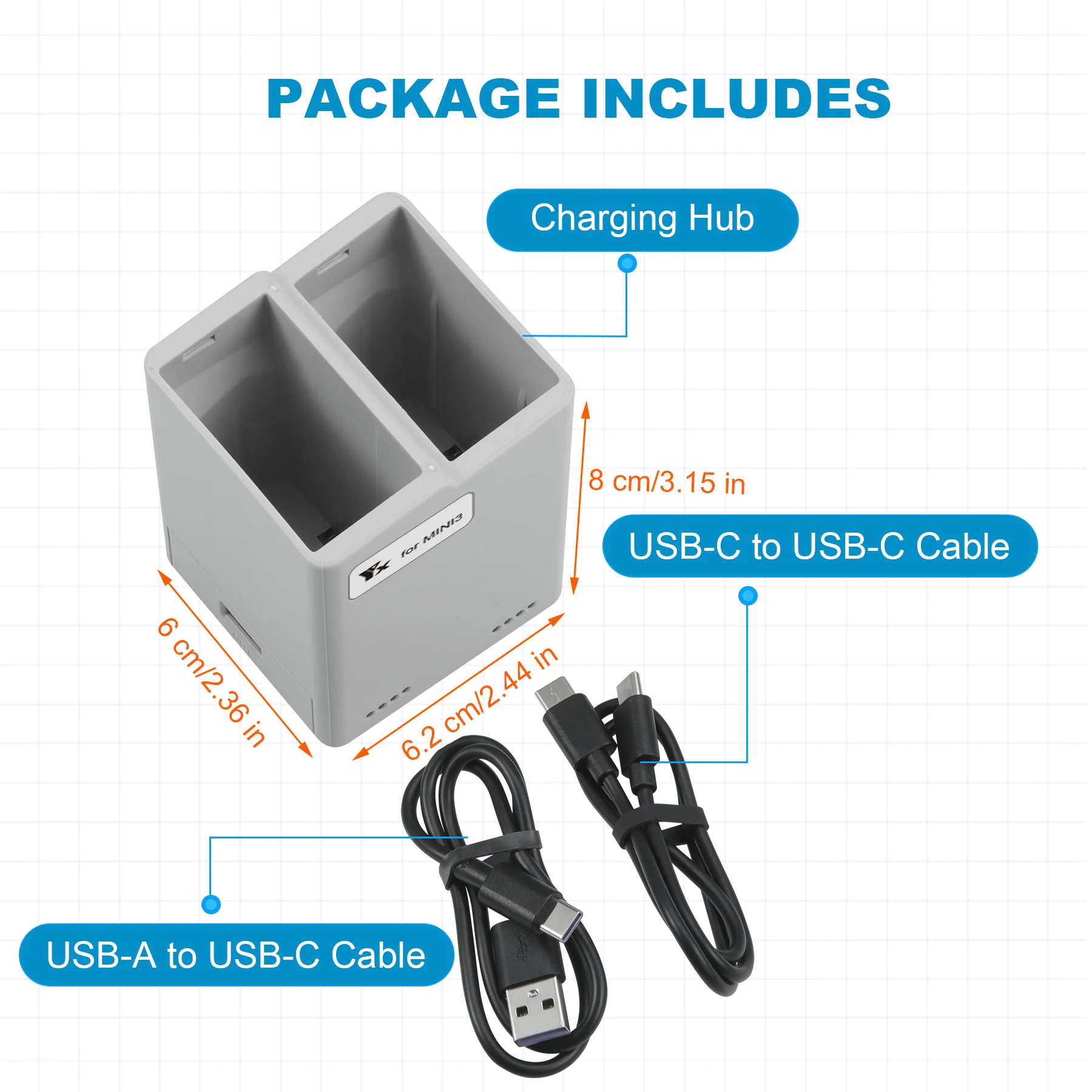 Cargador Hub para Dron DJI Min - Drone Battery Smart reseña y precio
