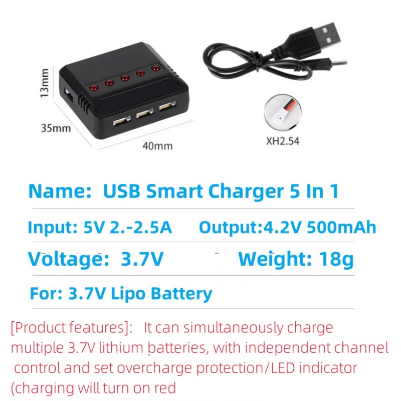 Syma X5HW X5HC X5C X5SW 3,7 V  - Drone Battery Plate reseña y precio