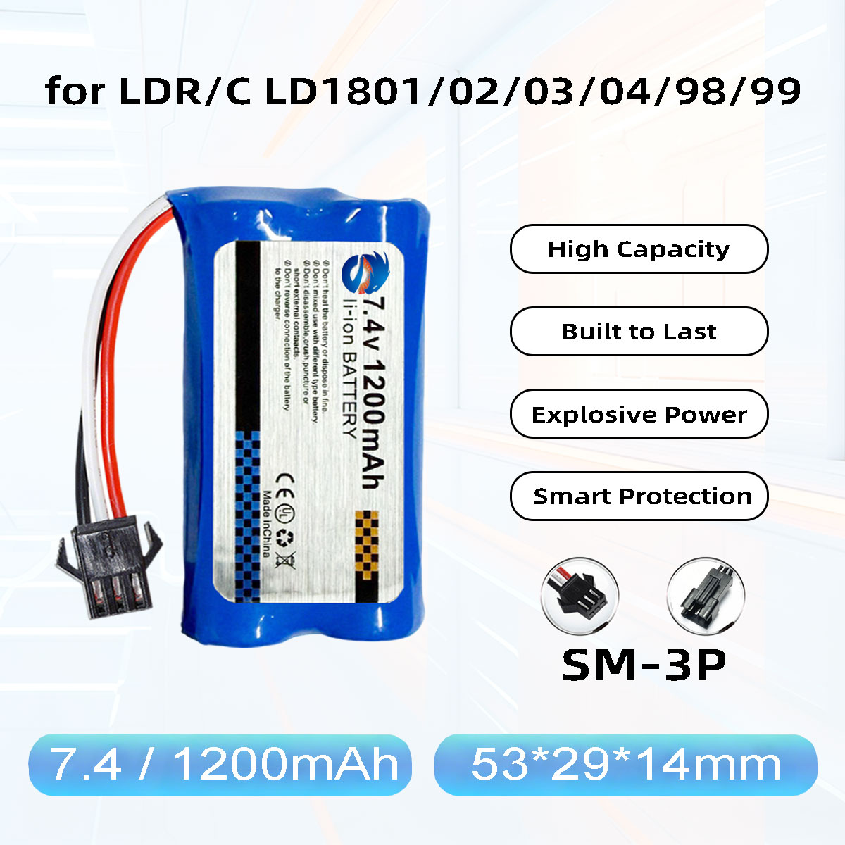 Batería de Iones de Litio Skym - Drone Battery Li-Ion reseña y precio