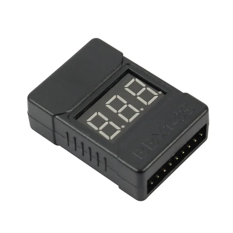 BX100 1-8S 2 en 1 Medidor de V - Drone Battery Voltage Checker reseña y precio