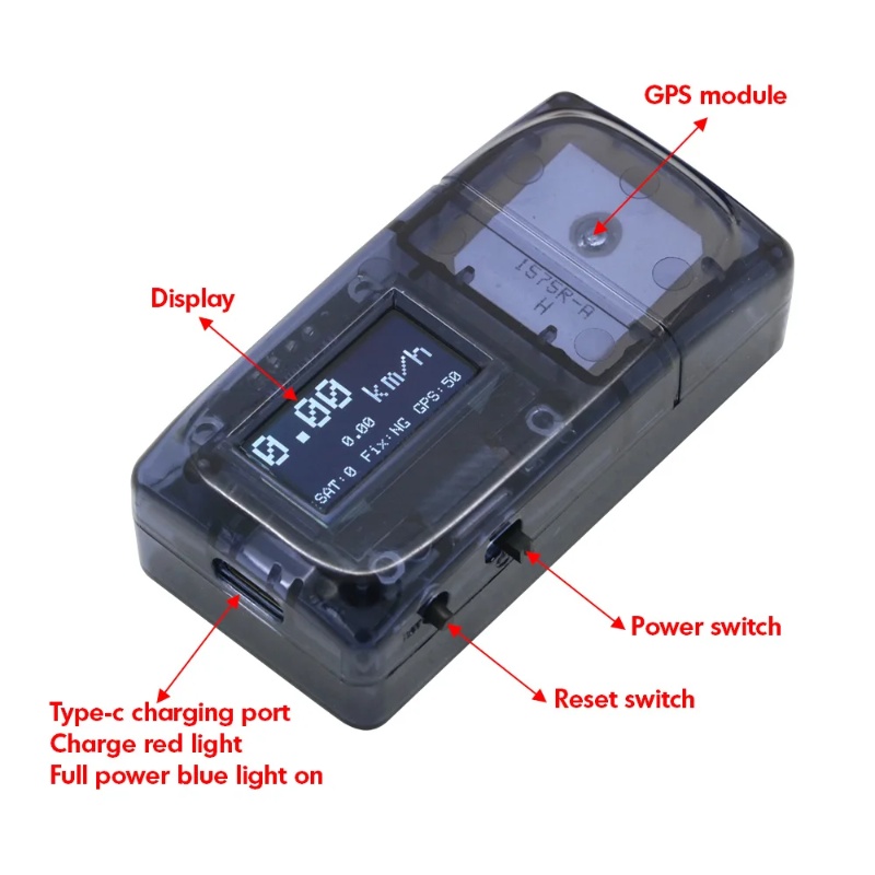 Dron RC ZMR con Velocímetro GP - Drone Battery Plate reseña y precio