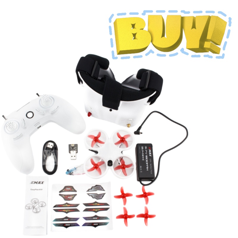 EMAX EZ Pilot 82MM Mini 5,8G D - Drone Battery 3S reseña y precio