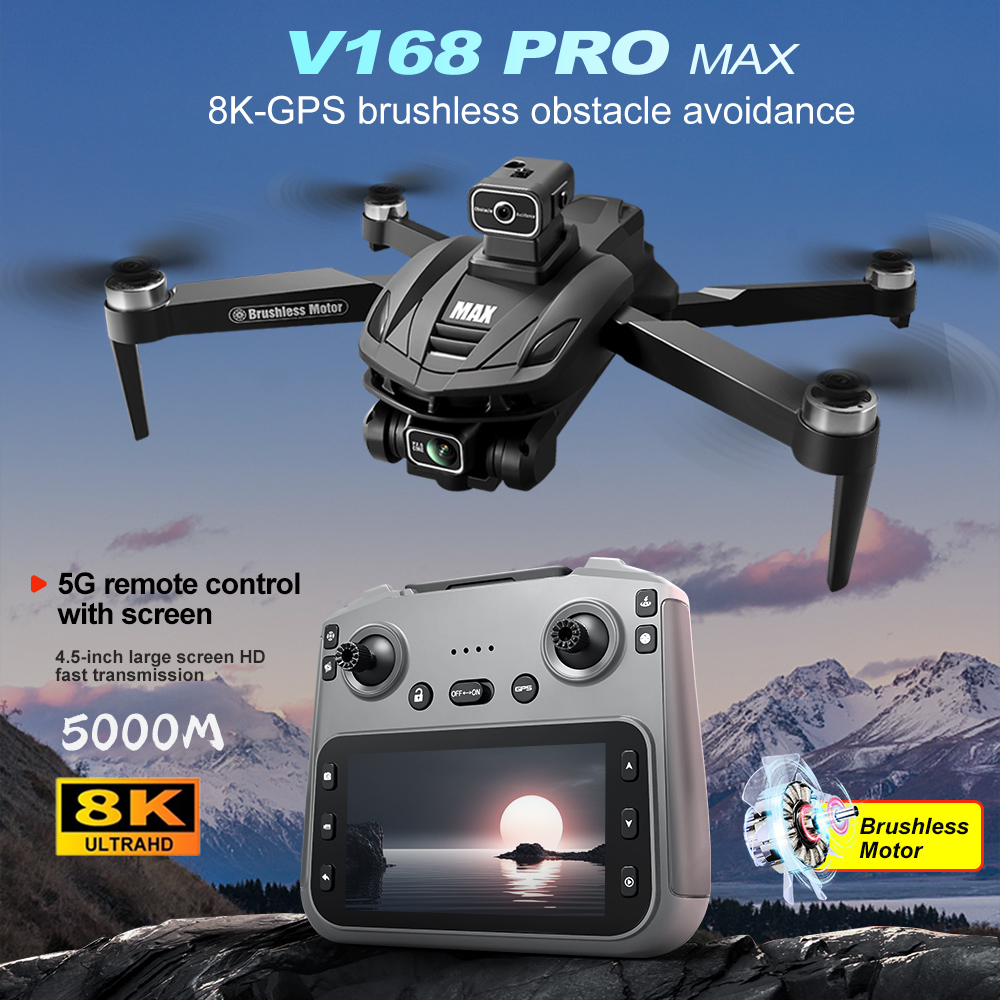 V168 PRO Max GPS Drone 8K Prof - Drone Battery Charger reseña y precio