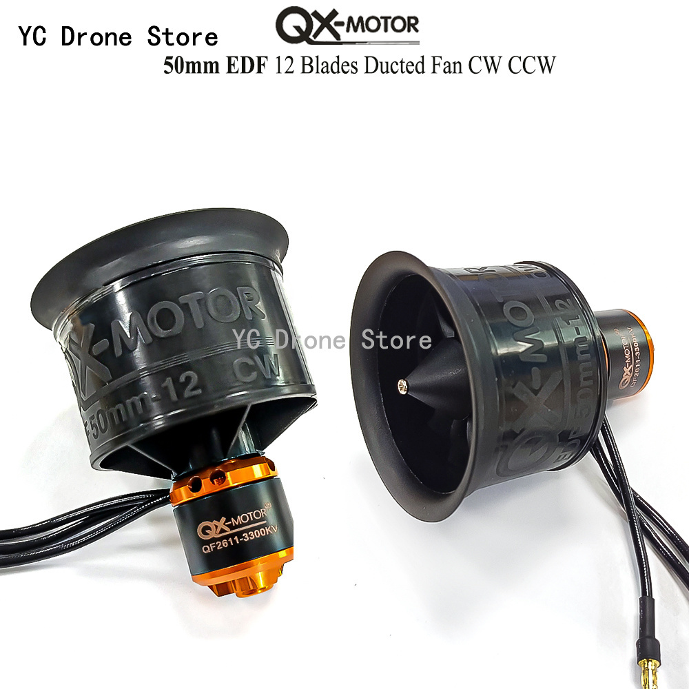 QX-MOTOR 50mm EDF QF2611 Venti - Drone Battery 3S reseña y precio