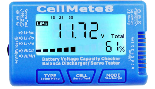 RC Cellmeter8 Cellmeter7 compr - Drone Battery Alarm reseña y precio