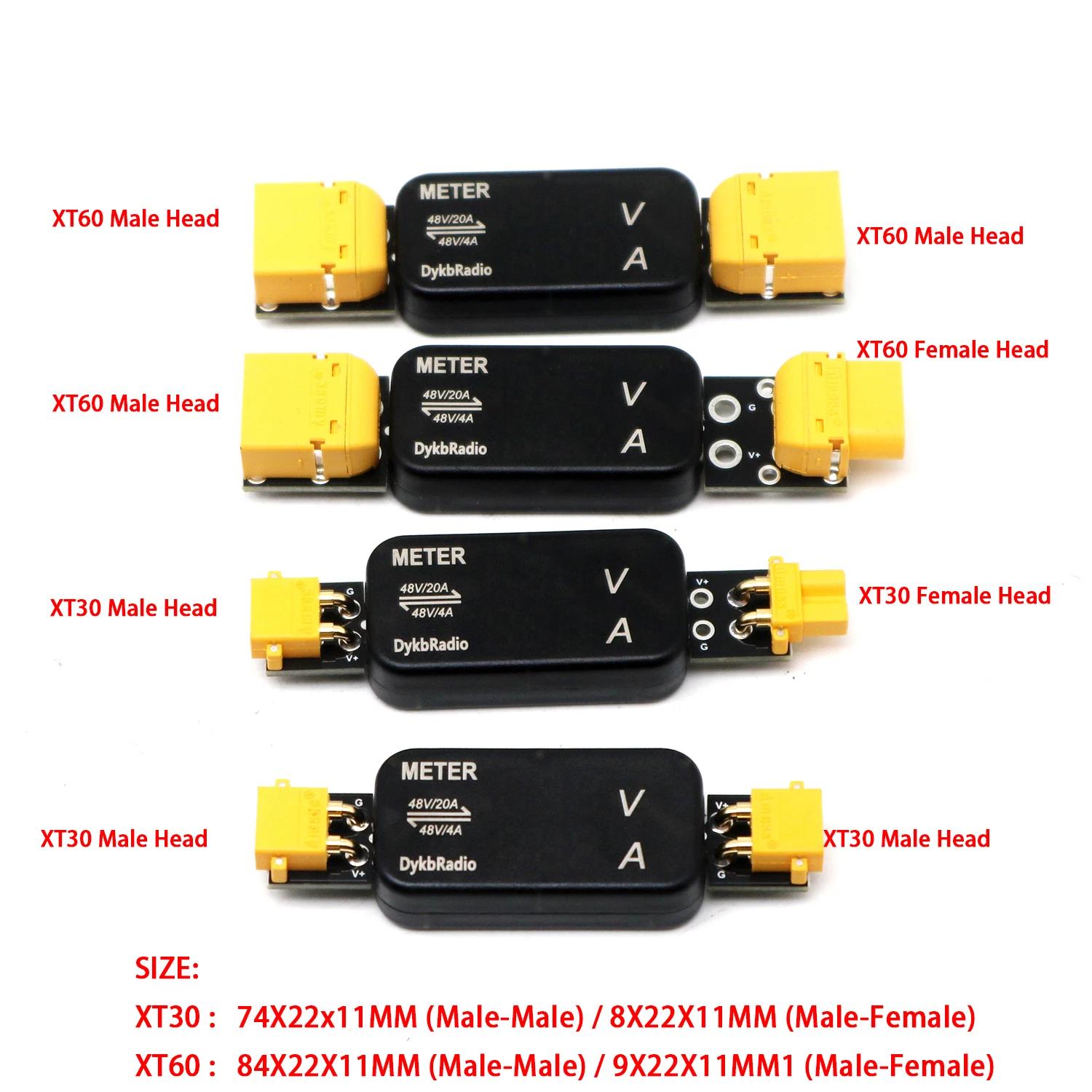 USB XT60 XT30 voltímetro amper - Drone Battery Voltage Checker reseña y precio