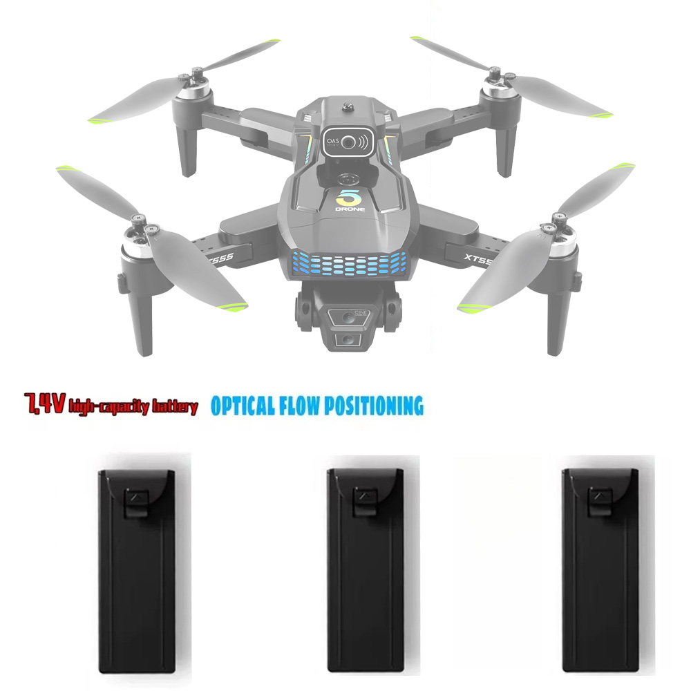 Batería para Dron XT555 GPS, 3 - Drone Battery Li-Ion reseña y precio
