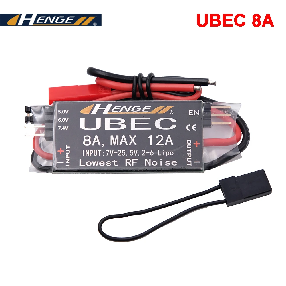 HENGE 8A UBEC salida 5V/6V/7,4 - Drone Battery 6S reseña y precio