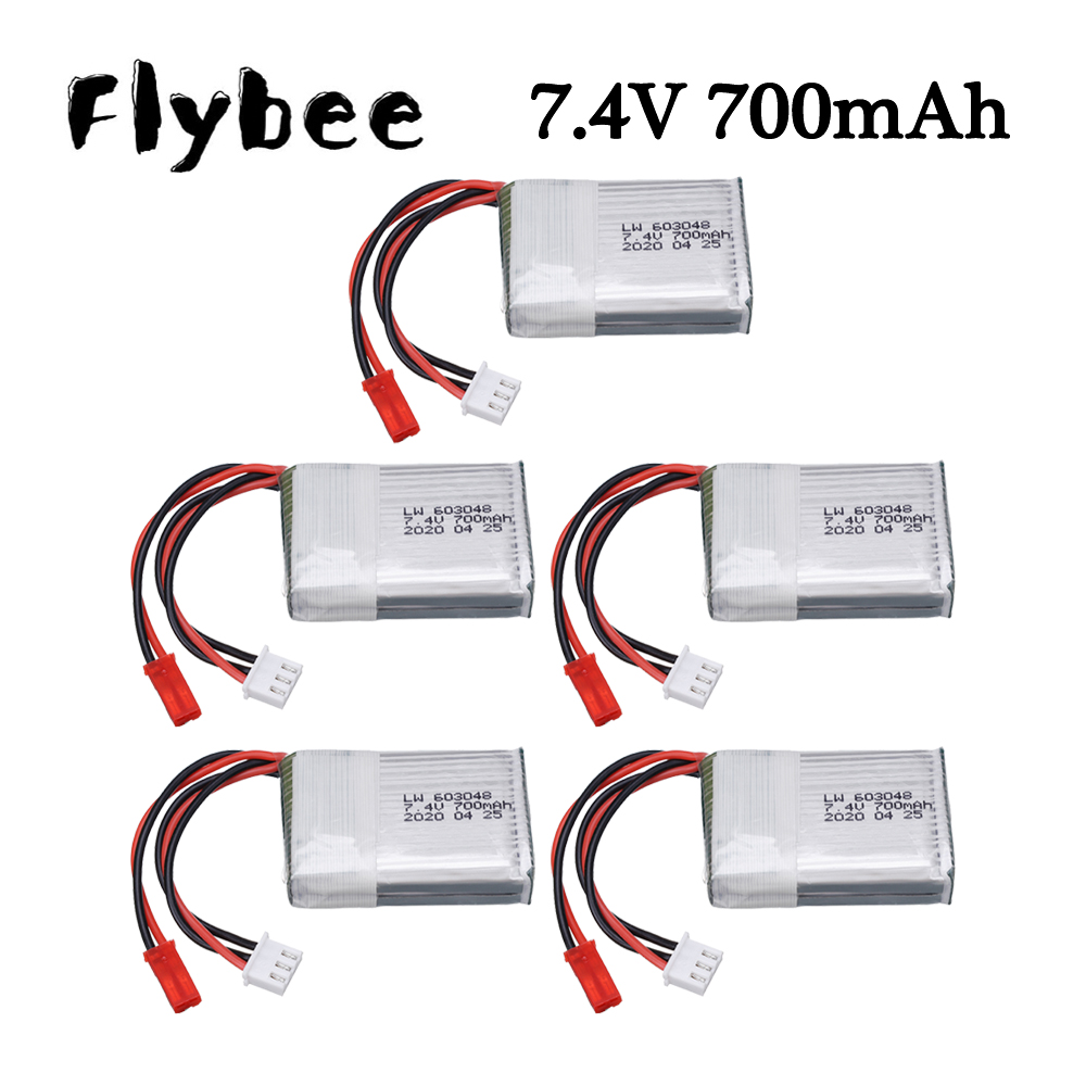 Batería Lipo de 7,4 V, 700mAh, - Drone Battery Lipo reseña y precio