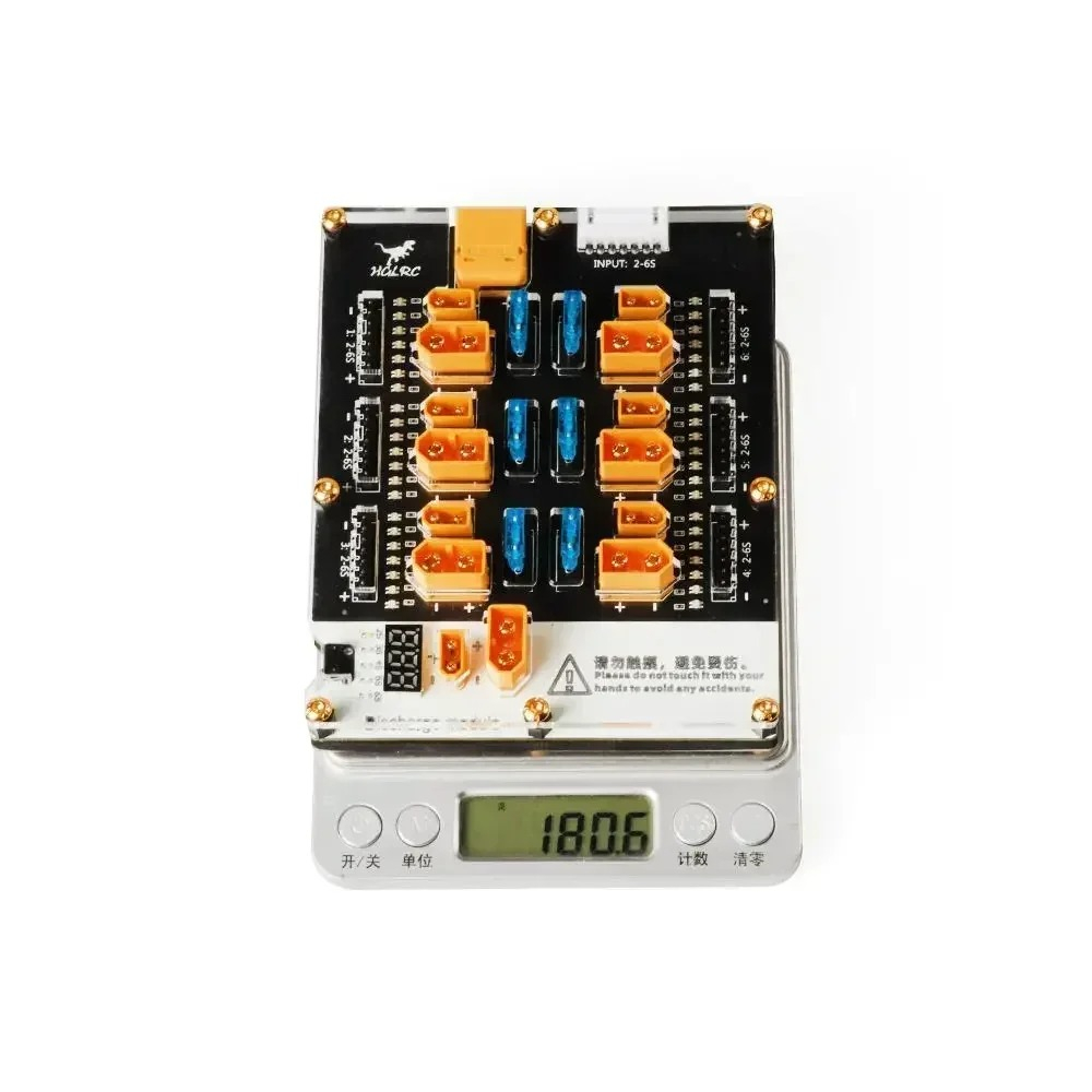Placa de Carga y Descarga HGLR - Drone Battery Parallel Board reseña y precio