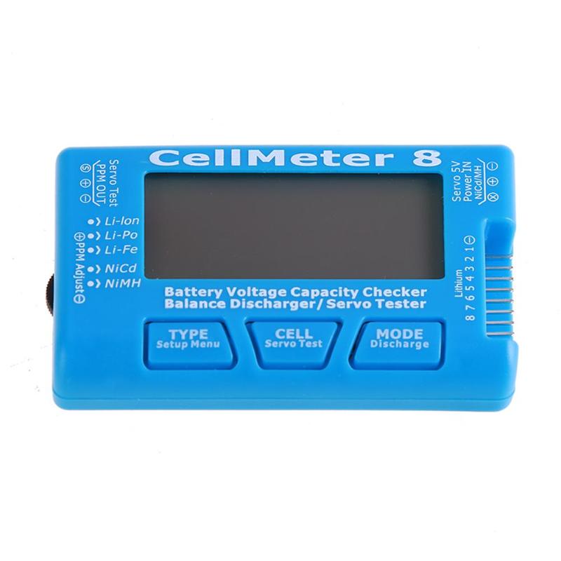 Cellmeter 8 comprobador de bat - Drone Battery Voltage Checker reseña y precio