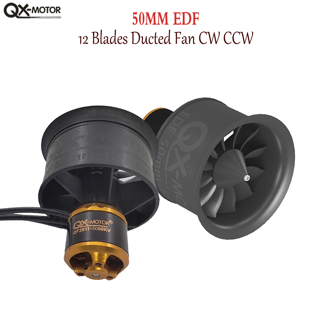 QX-MOTOR 50mm EDF QF2611 venti - Drone Battery 3S reseña y precio
