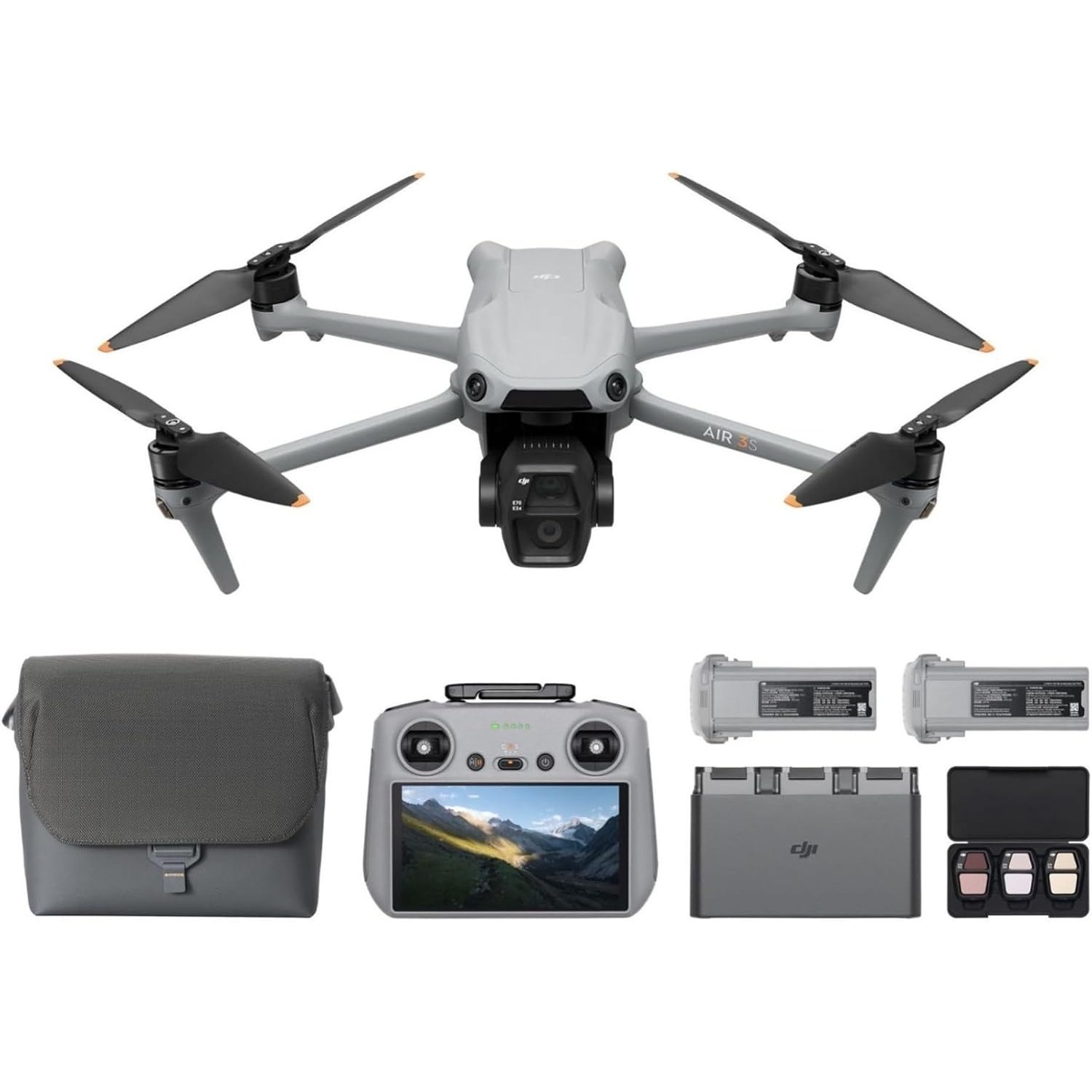 DJI Air 3S Fly More Combo (Con - Drone Battery 3S reseña y precio