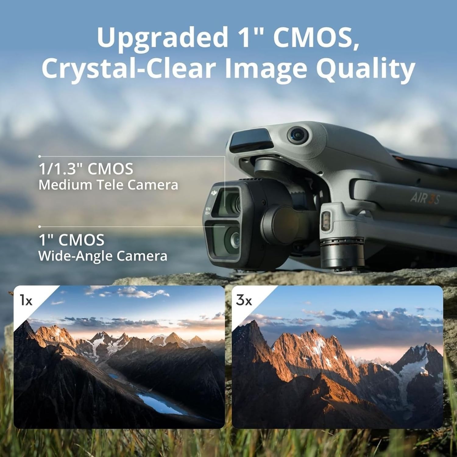 DJI Air 3S Fly More Combo (Con - Drone Battery 3S reseña y precio