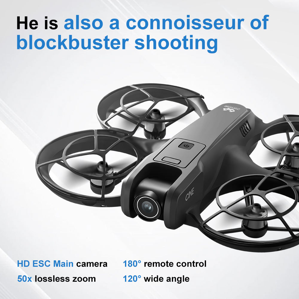 V666 Mini Dron plegable 4K Cám - Drone Battery Box reseña y precio