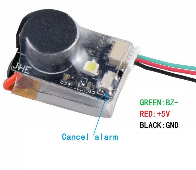 Alarma LED J110dB de alta sono - Drone Battery Alarm reseña y precio