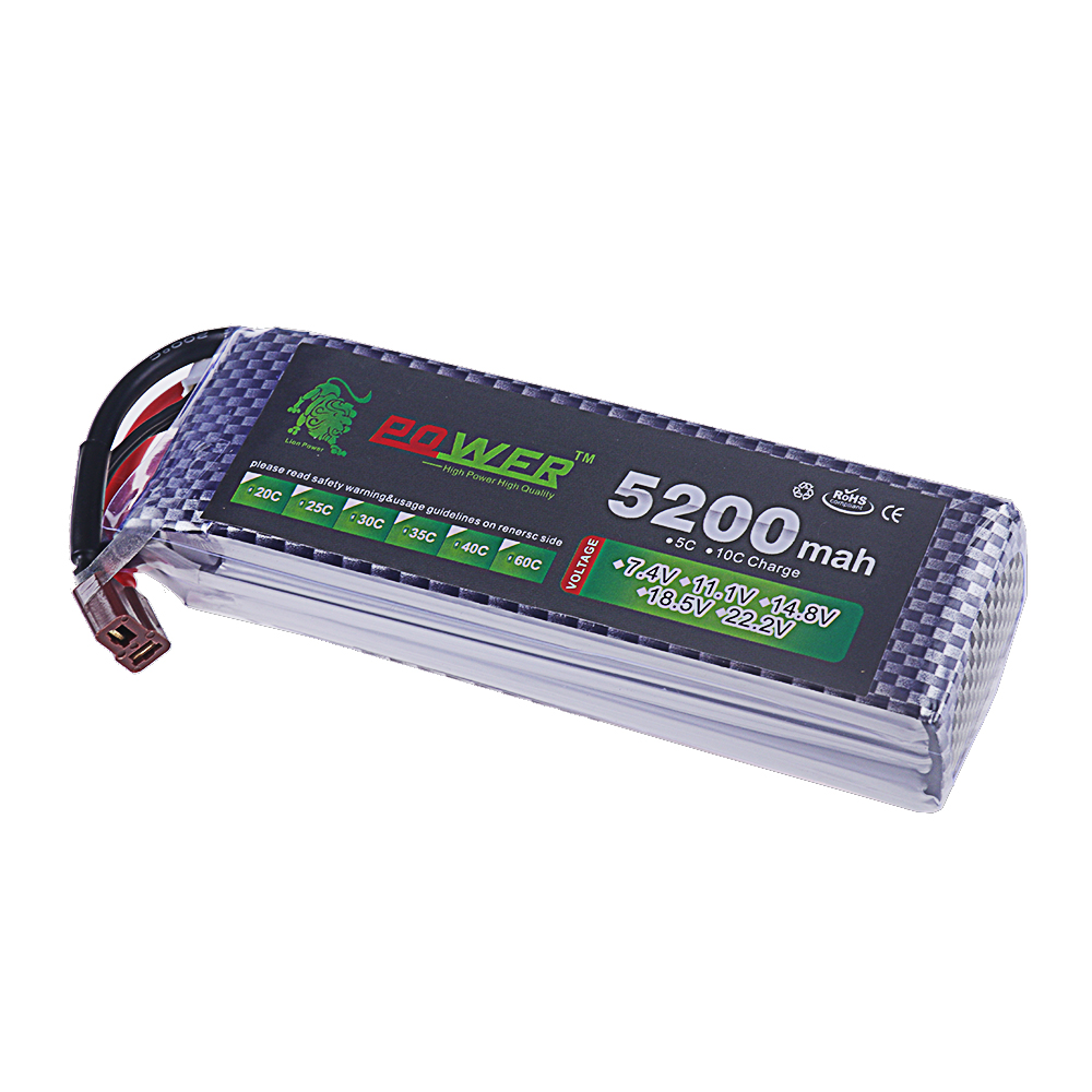 Batería Lipo 3S 11,1 V 5200mah - Drone Battery 3S reseña y precio